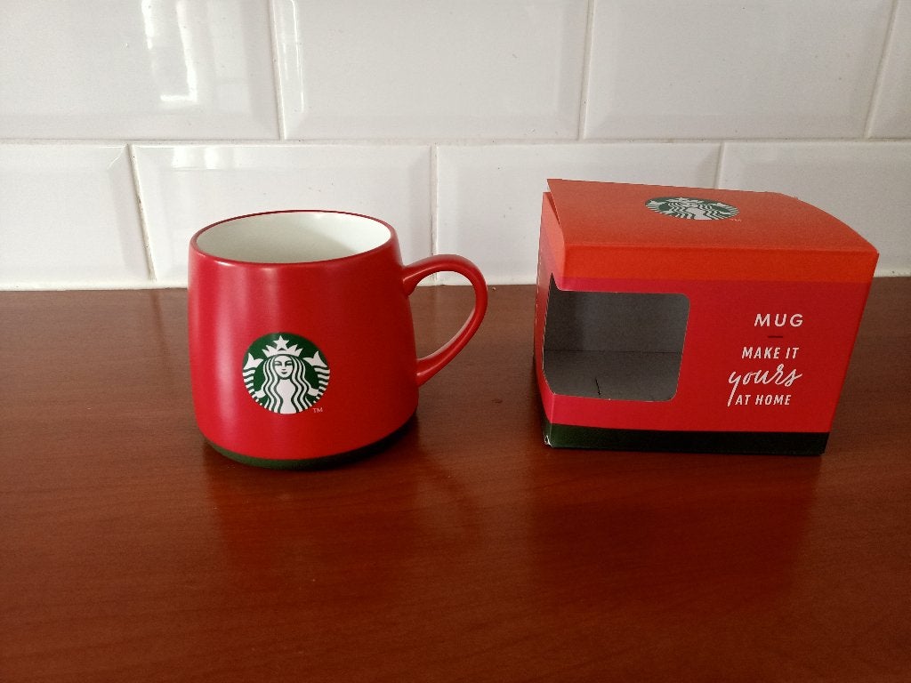 grote rode mok / beker van Starbucks 2025 - nieuw, Ophalen, Nieuw, Overige stijlen, Starbucks