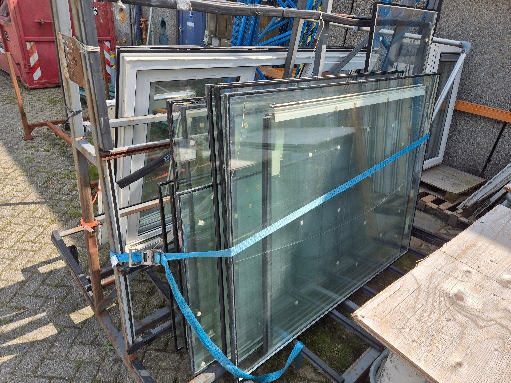 Raamruiten (alleen glas) – GRATIS!, Ophalen, Gebruikt, 120 tot 160 cm, Glasplaat