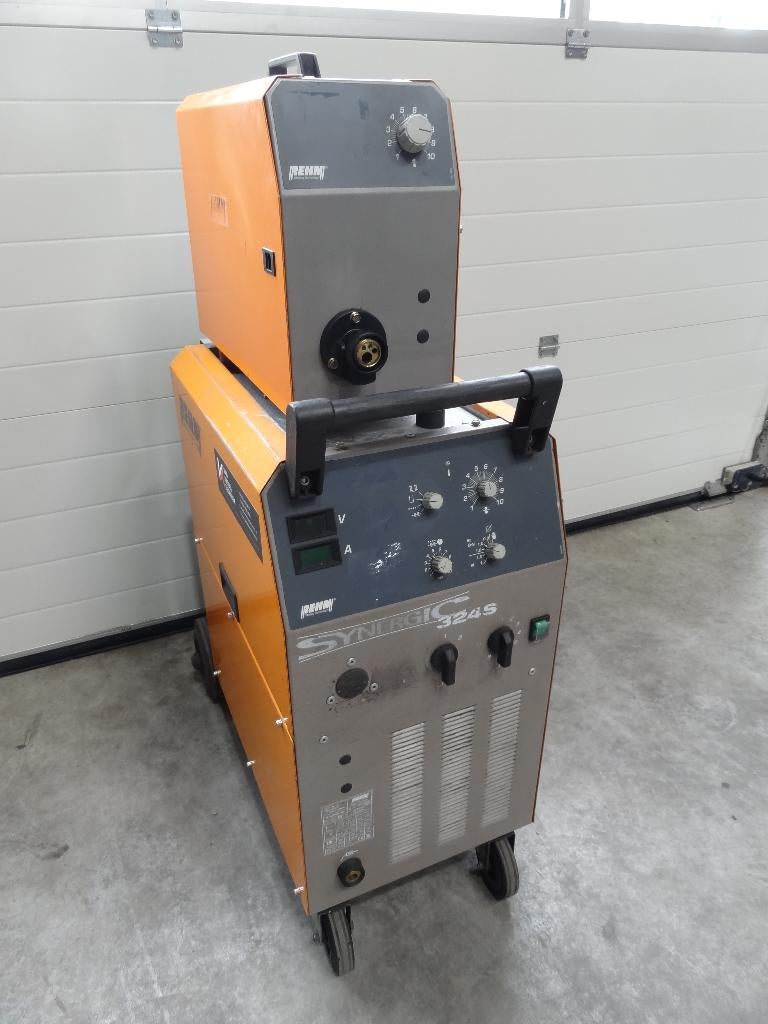 Mig/Mag lasapparaat Rehm Synergic 324S, Doe-het-zelf en Verbouw, Ophalen of Verzenden, Zo goed als nieuw, 250 ampère of meer, Co2