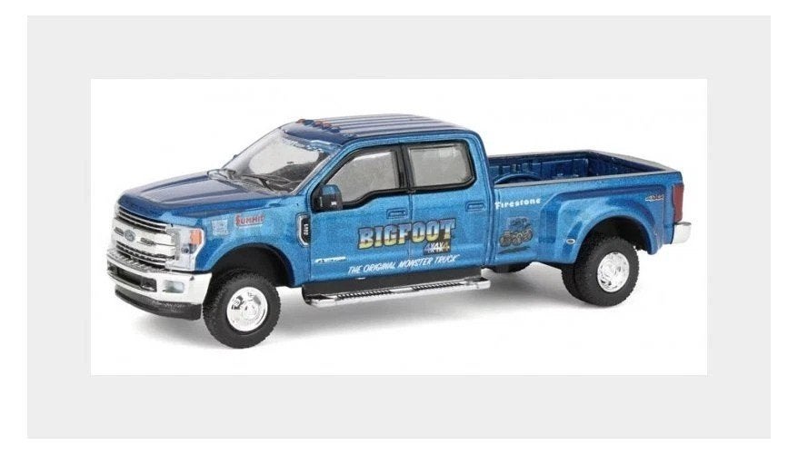 2019 Ford F-350 Dually van Greenlight 1/64 Bigfoot, Ophalen of Verzenden, Nieuw, Auto