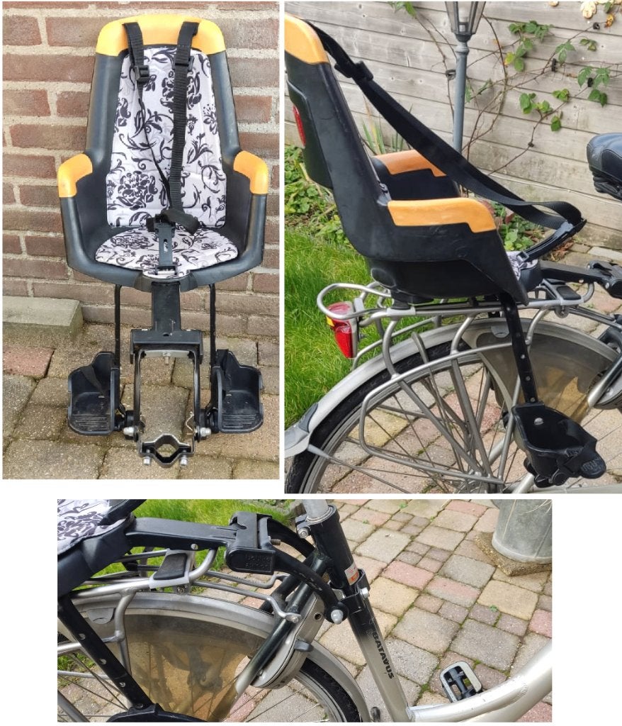BOBIKE fiets zitje achter, Ophalen, Achterzitje, Zo goed als nieuw, 9 t/m 36 kg