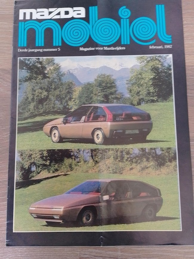 Mazda Mobiel ,1982, magazine voor Mazda rijders, Ophalen of Verzenden, Zo goed als nieuw, Mazda
