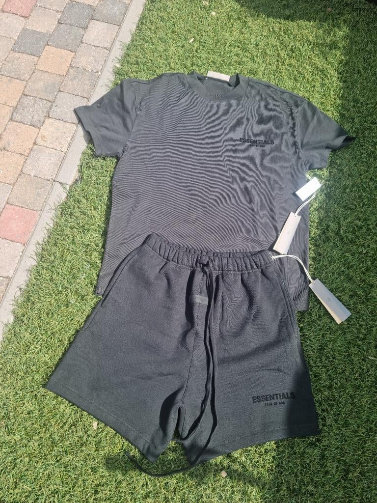 Essentials fear of god zomerset, Zwart, Overige typen, Nieuw, Ophalen of Verzenden