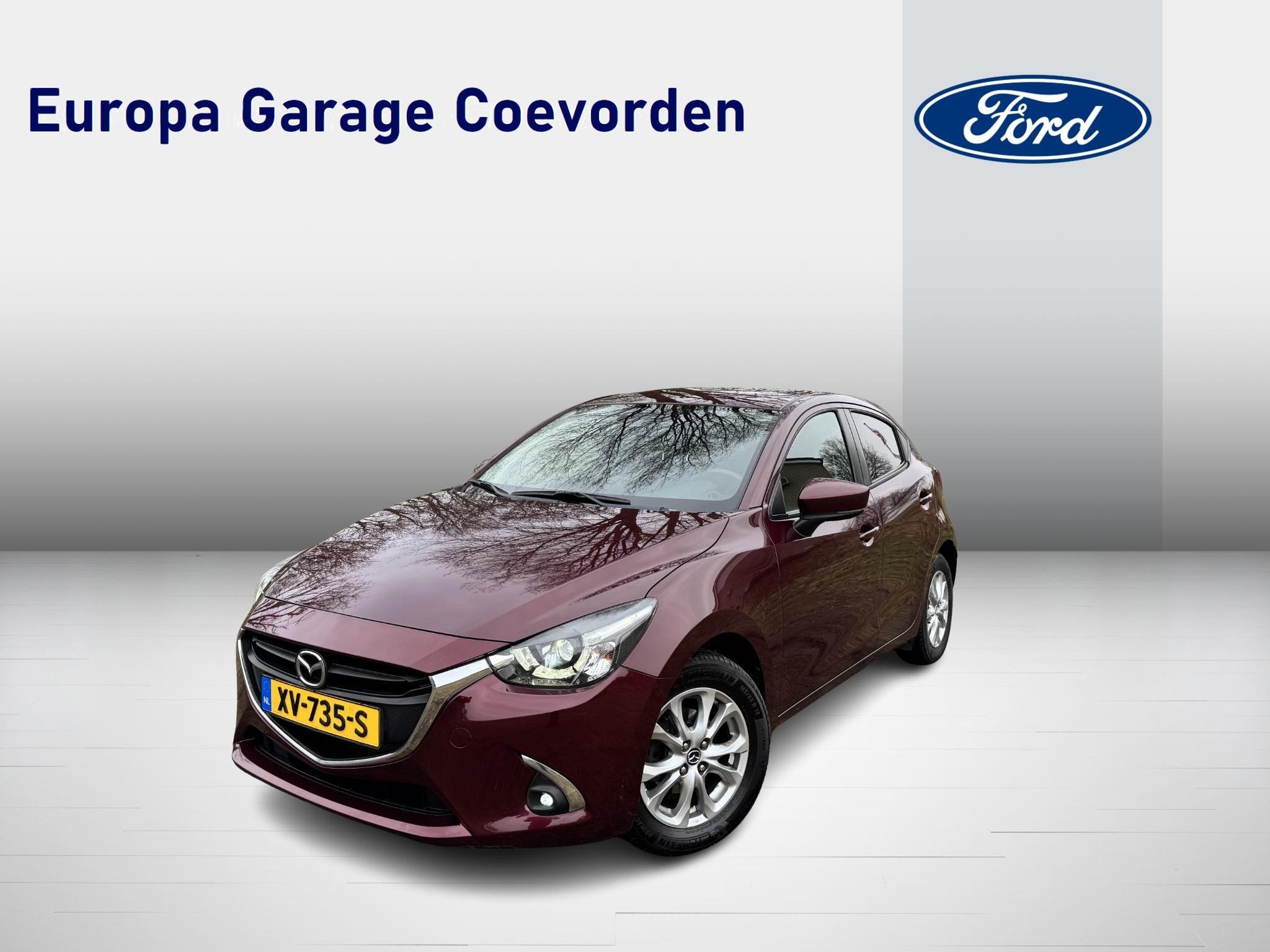 Mazda 2 1.5 Skyactiv-G TS+ Automaat | LED | DODEHOEK DETECTI, 1005 kg, Stof, 4 cilinders, Origineel Nederlands