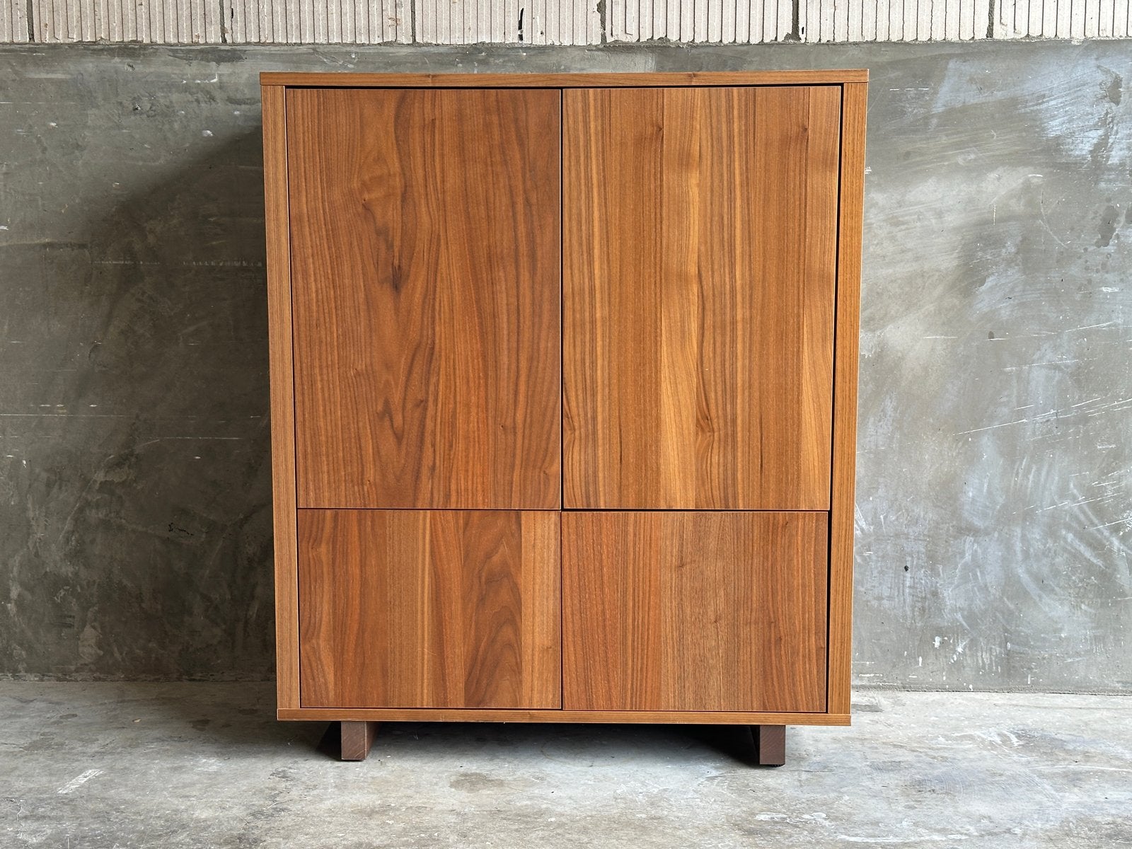 Ikea Stockholm kast / dressoir - walnootfineer, -, Ikea, -, Met lade(s)