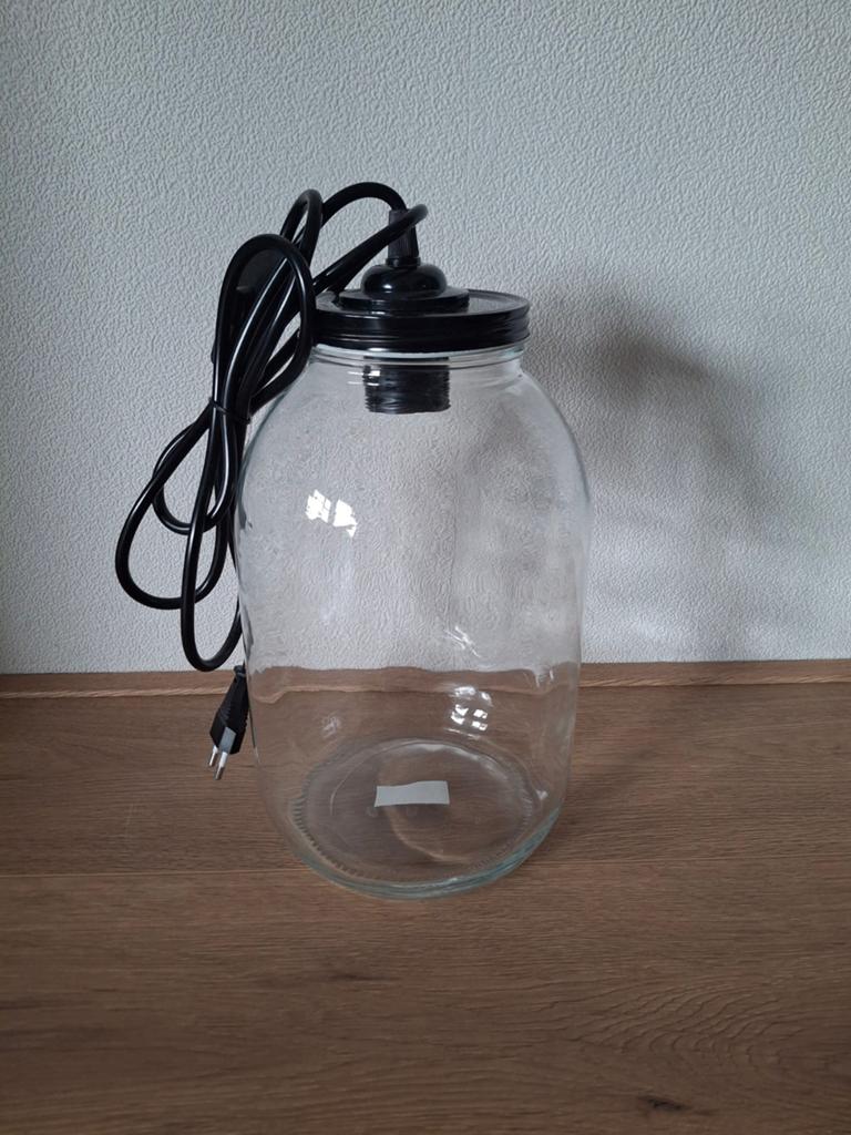 Planten terrarium met lamp, Ophalen, Zo goed als nieuw