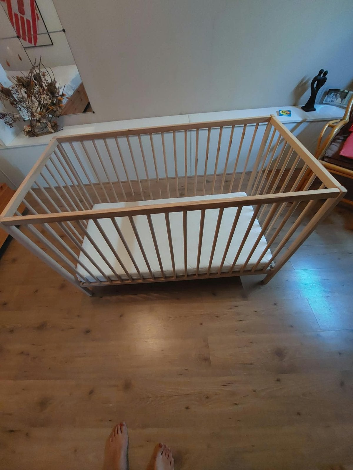 Baby matras 60x120, Ophalen, Zo goed als nieuw, Overige typen