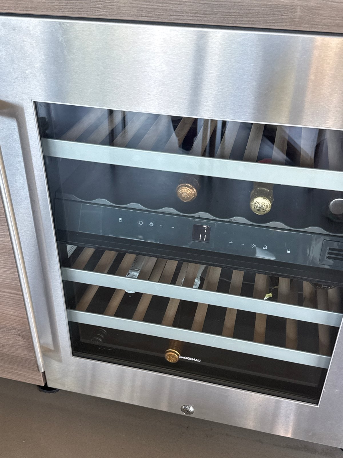 Gaggenau Wijnklimaatkast RW404261, Ophalen, Minder dan 85 cm, 60 cm of meer, 100 tot 150 liter