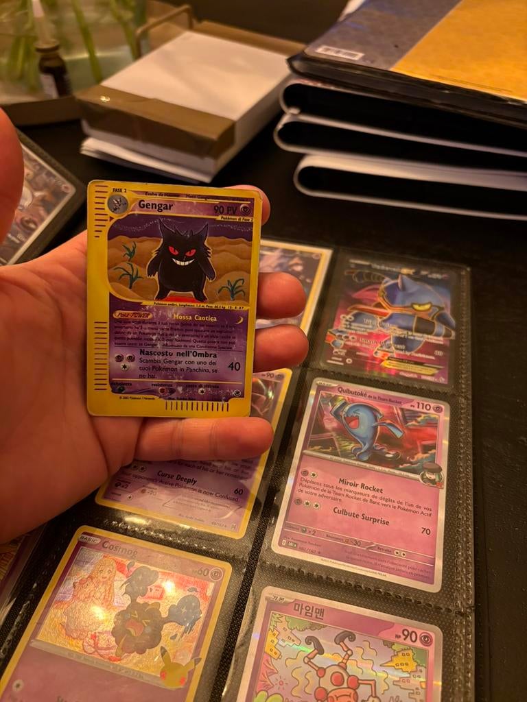 Gengar expedition reverse holo, Hobby en Vrije tijd, Verzamelkaartspellen | Pokémon, Zo goed als nieuw, Meerdere kaarten, Foil