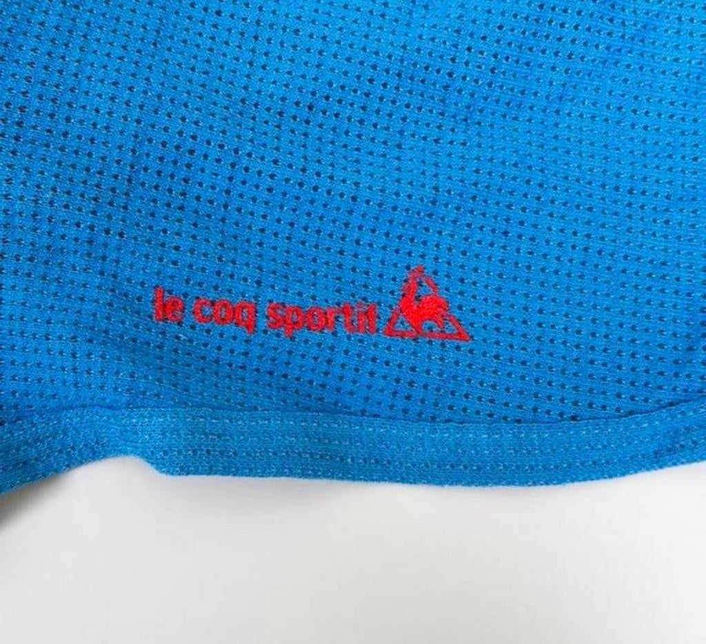 Vintage Le Coq Sportif mesh shorts dames sportbroek broekje, Blauw, Ophalen of Verzenden, Zo goed als nieuw, H