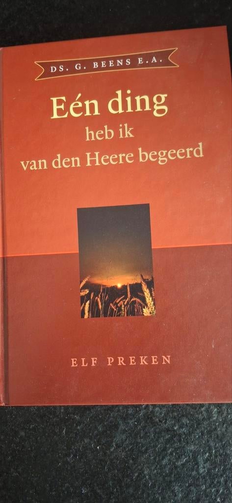 Eén ding heb ik van den Heere begeerd - Ds. G. Beens, Ophalen of Verzenden, Zo goed als nieuw, G. Beens e.a., Christendom | Protestants