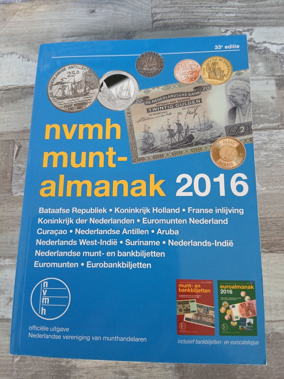 NVMH Munt-Almanak  Inclusief Bankbiljetten & Eurocatalo, Ophalen of Verzenden