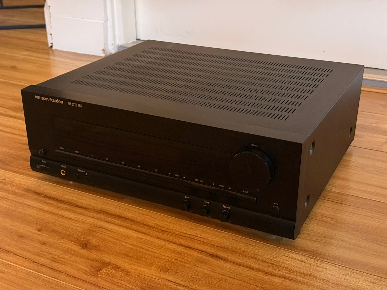 Harman Kardon HK 3270 RDS versterker, Gebruikt, 60 tot 120 watt, Stereo, Ophalen