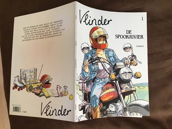 Vlinder 1 de spookrivier door Sternis., Eén stripboek, Ophalen of Verzenden, Gelezen