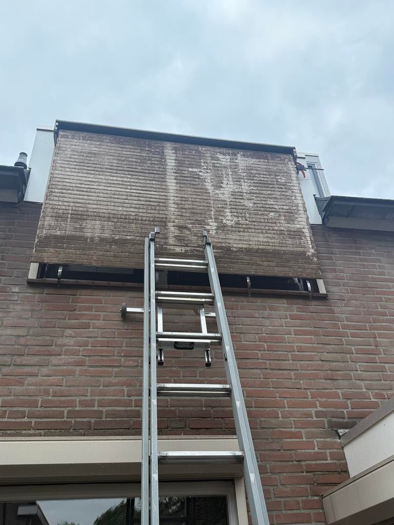Rolluik voor raam of deur - Gebruikt, Doe-het-zelf en Verbouw, Ladders en Trappen, Zo goed als nieuw, 4 meter of meer, Ophalen of Verzenden