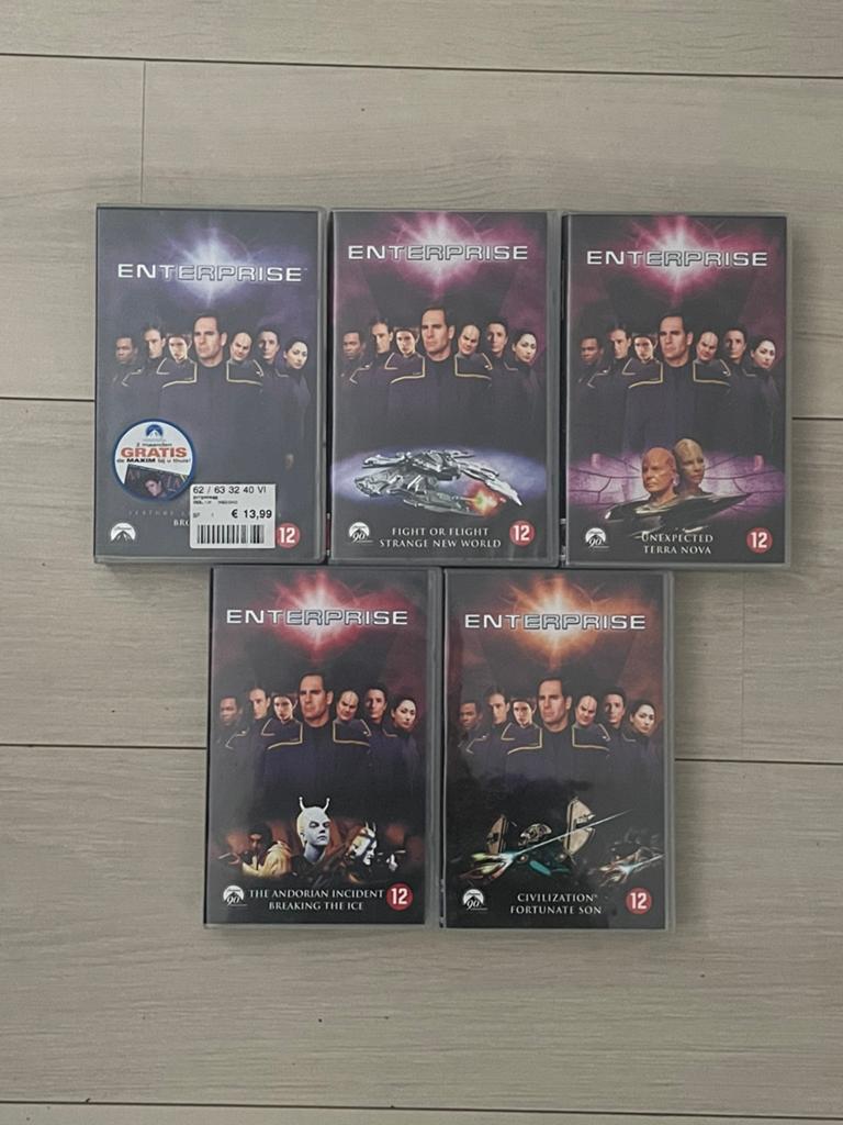 Star Trek Enterprise - 1.1 t/m 1.5, Ophalen of Verzenden, Gebruikt