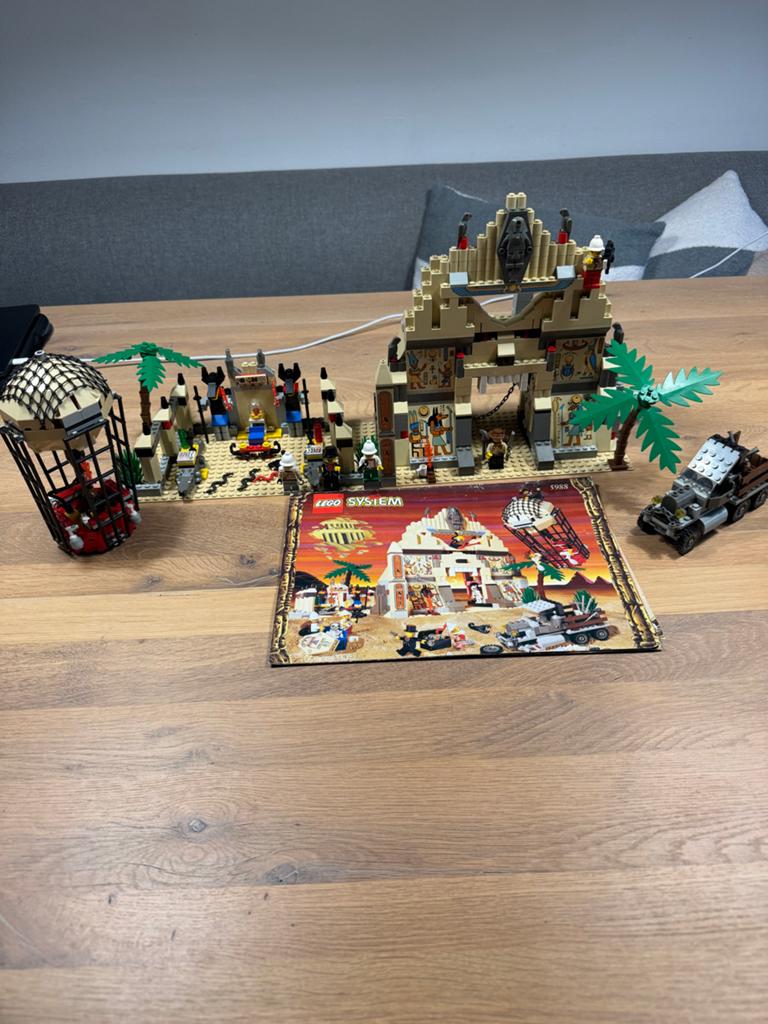 Lego 5988 Pharaoh's Forbidden Ruins - Adventurers Egypt, Gebruikt, Overige thema's, Lego, Ophalen of Verzenden