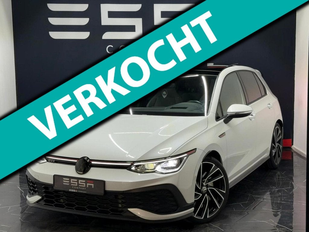 Volkswagen Golf 2.0 TSI GTI Clubsport Keyless HUD Pano Memor, Auto's, Volkswagen, Gebruikt, 4 cilinders, 1984 cc, Wit
