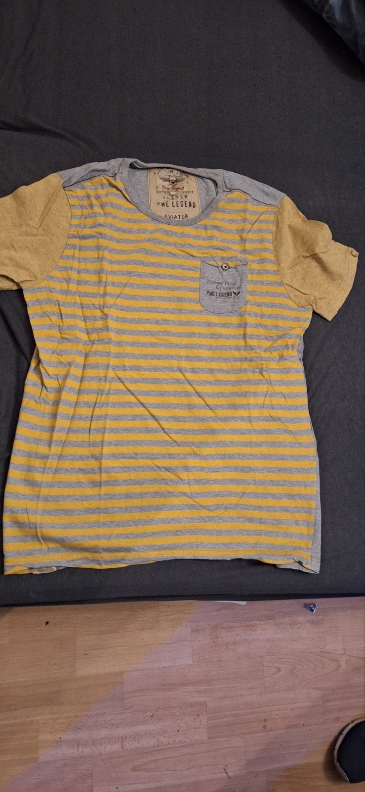 PME Legend T-shirt Maat L, Kleding | Heren, T-shirts, Maat 52/54 (L), Geel, Ophalen of Verzenden, PME Legend
