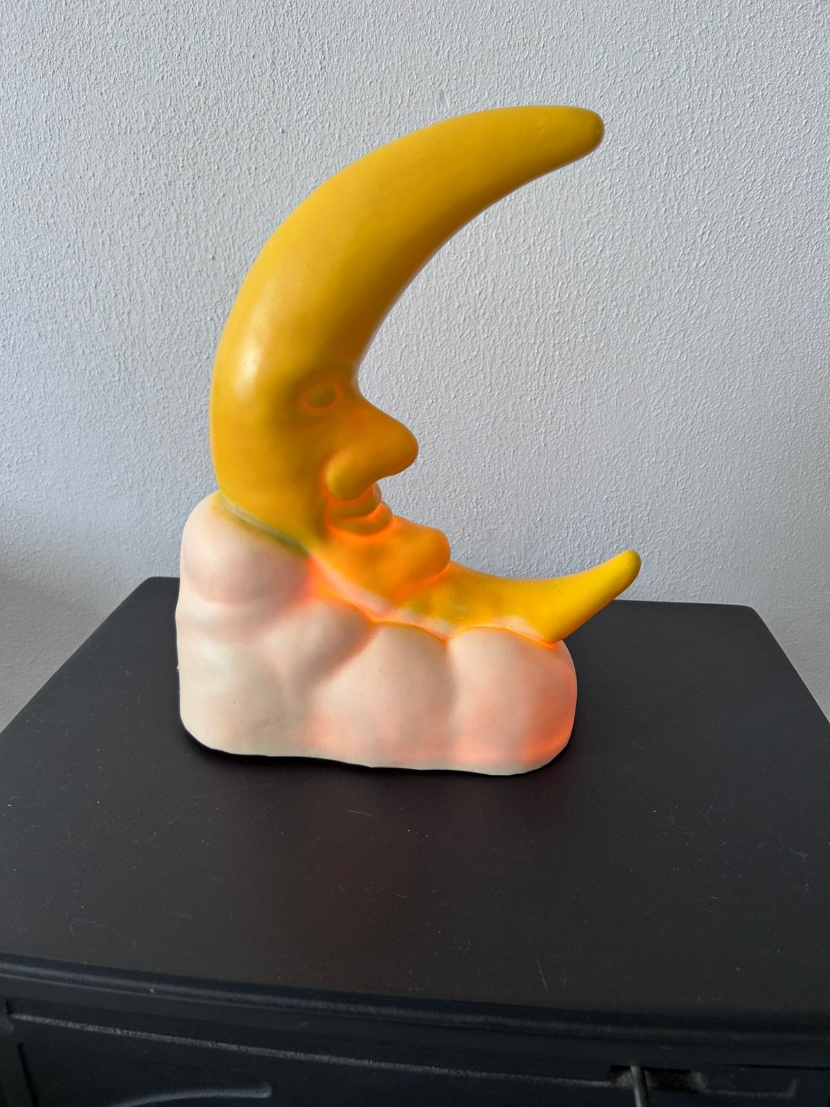 Heico vintage maanlamp, Ophalen, Zo goed als nieuw, Lamp