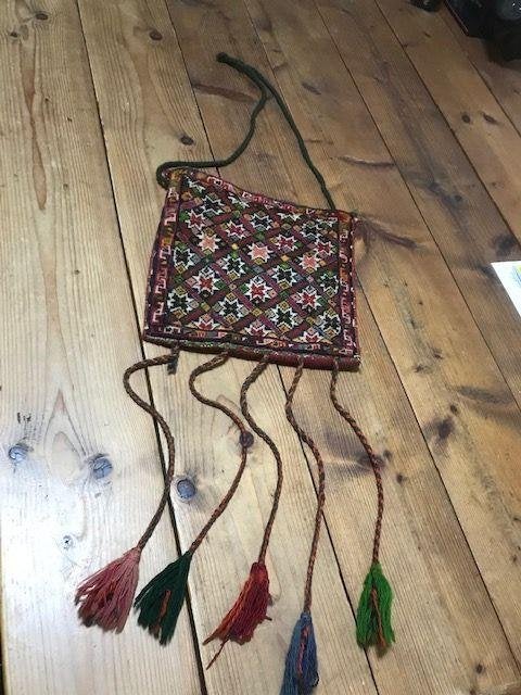 tas Shiraz tas tasje oud persje, Ophalen of Verzenden, Gebruikt, Bruin