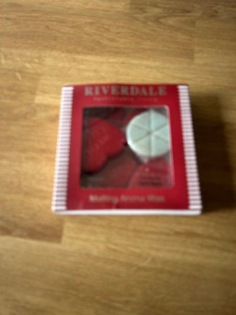 H41-NIEUW Riverdale Melting Aroma Wax Cranberry Apple Spice, Ophalen of Verzenden, Gebruikt, Kaars, Riverdale