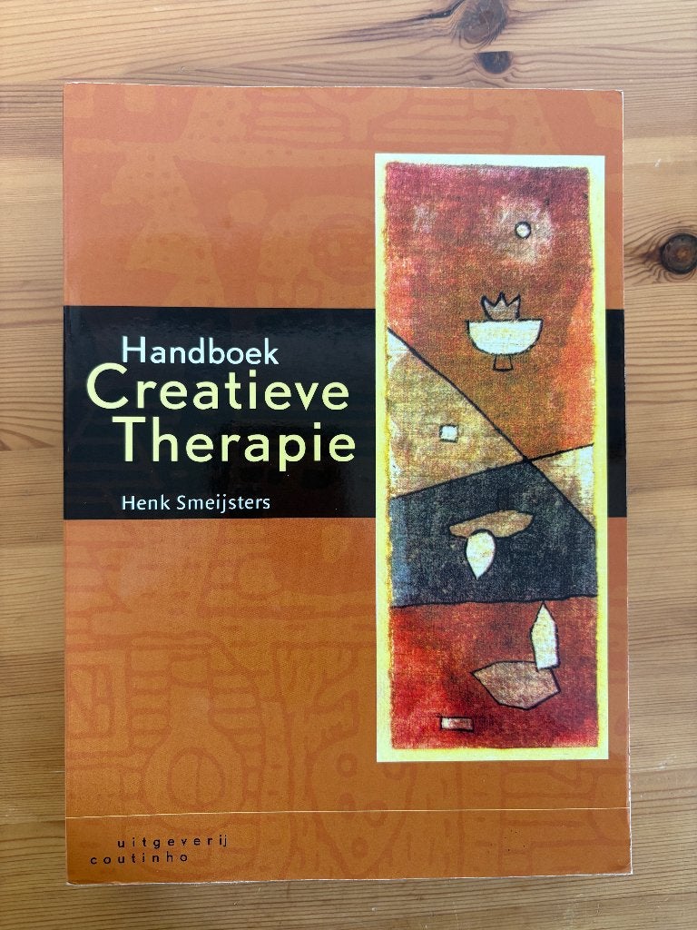 Handboek Creatieve Therapie – Henk Smeijsters (3e druk), Ophalen, Gelezen, Henk Smeijsters