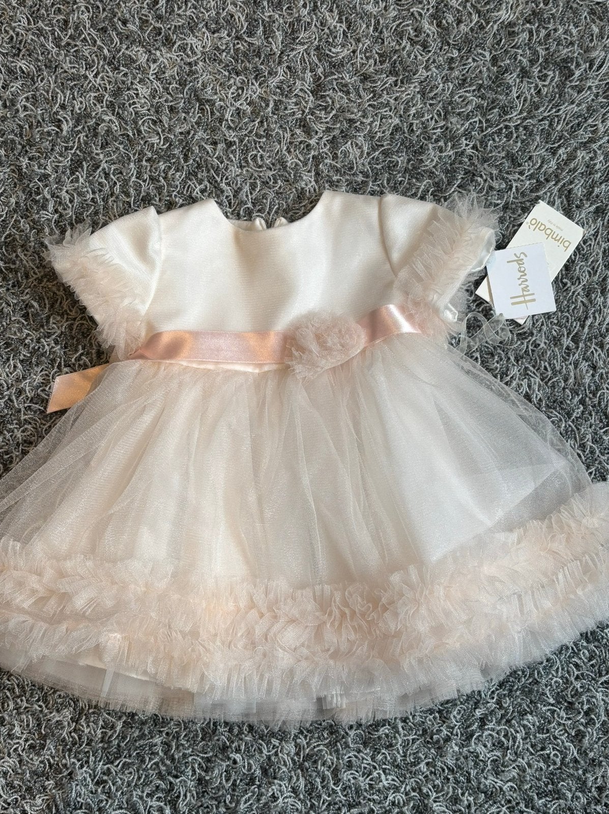 Bimbalo jurkje met petticoat 6 maanden nieuw, Kinderen en Baby's, Babykleding | Maat 68, Ophalen of Verzenden, Nieuw, Meisje, Jurkje of Rokje