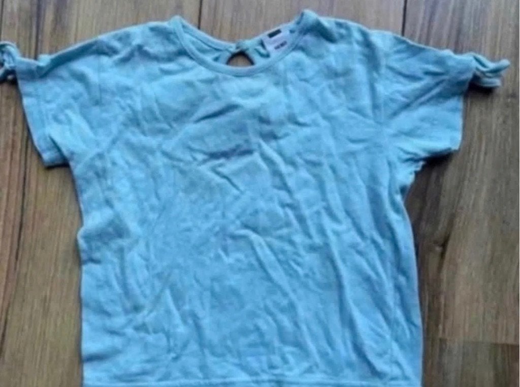 Lichtblauw shirt HEMA in maat 92, Kinderen en Baby's, Ophalen, Gebruikt, Meisje, Shirt of Longsleeve