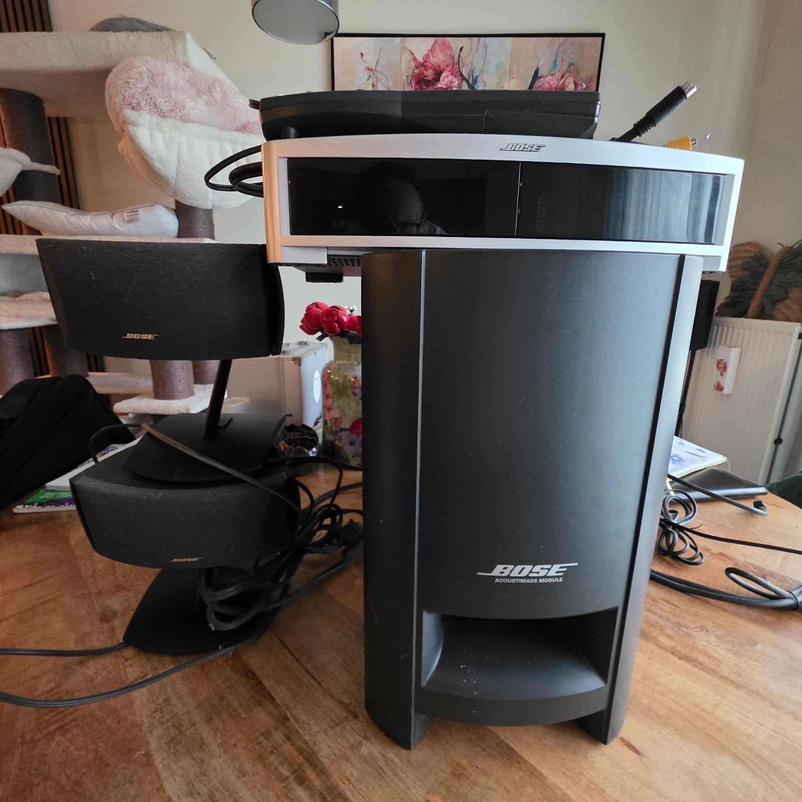Bose 3-2-1 Surround Sound Systeem - Compleet, Verzenden, Gebruikt, Overige merken, Dvd-speler