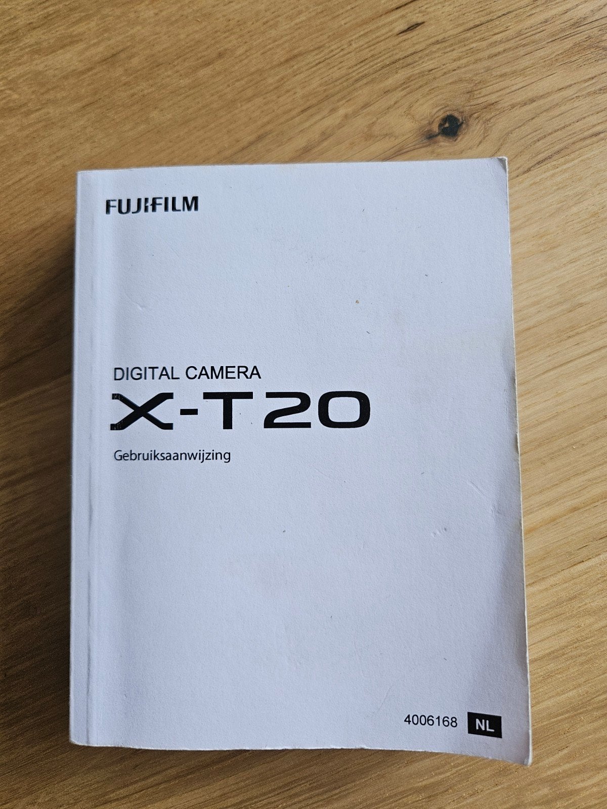 Fujifilm X-T20 Gebruiksaanwijzing, Gebruikt, Ophalen of Verzenden, Fujifilm, Systeemcamera
