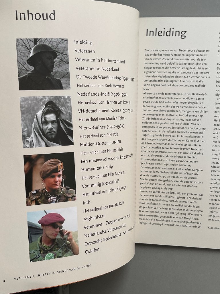 Veteranen ingezet in dienst van de vrede door Klaas Kornaat, Verzamelen, Militaria | Algemeen, Ophalen of Verzenden, Landmacht
