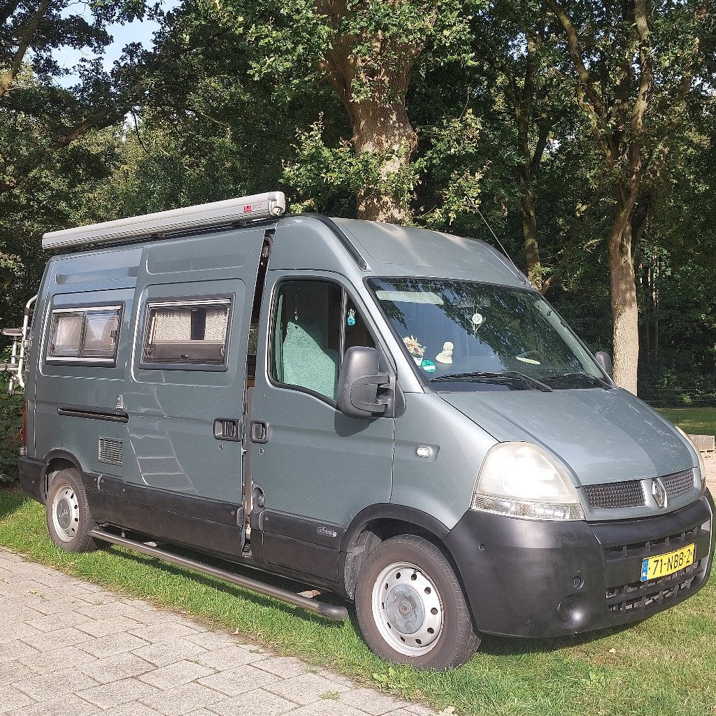 Buscamper Renault Master 2.5 DCI zelfbouw, Overige merken, Half-automaat, Tot en met 2, Diesel