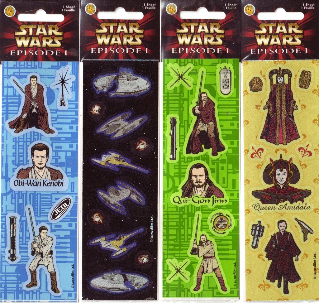 Star wars stickers, Ophalen of Verzenden, Nieuw, Bedrijf of Vereniging