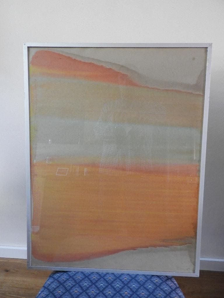 Twee Abstracte composities - Hennie Lenders (1952-), Ophalen