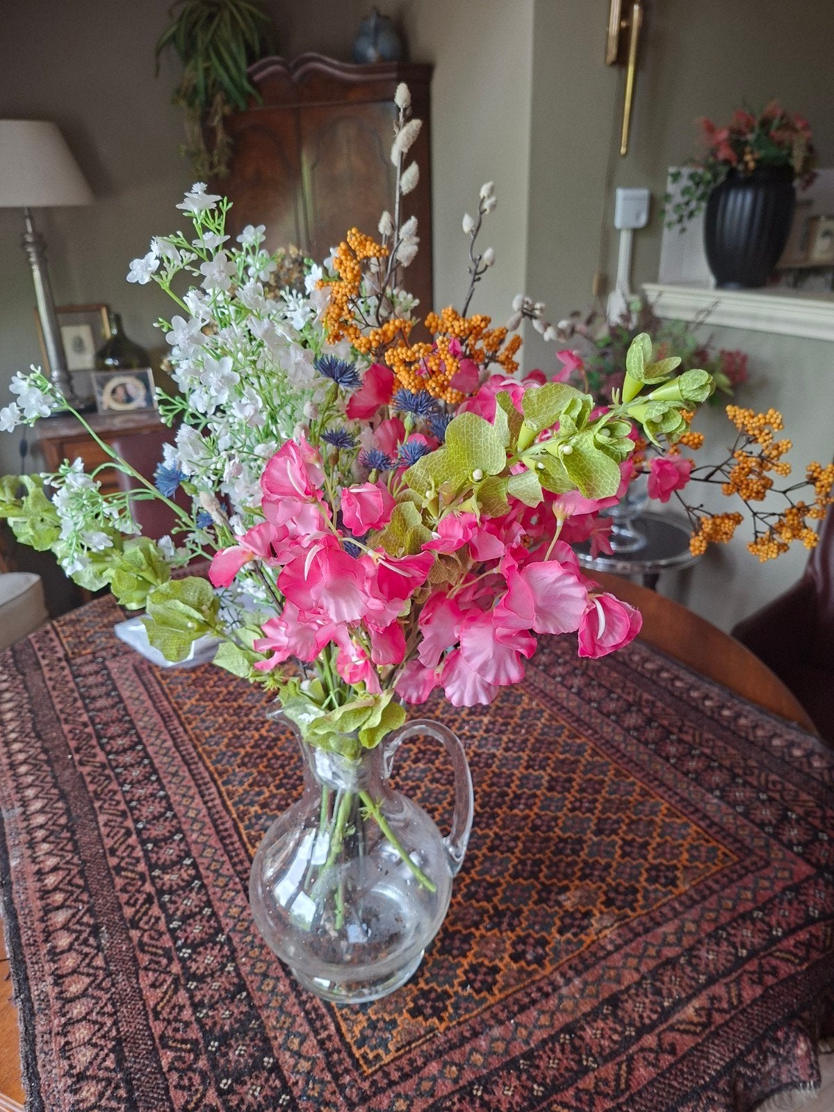 Kunst bloemen, Ophalen of Verzenden, Zo goed als nieuw