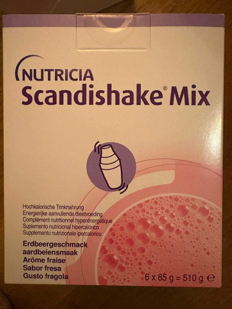 Nutricia, scnadishake, milkshake, aardbei, nieuw, Ophalen, Nieuw