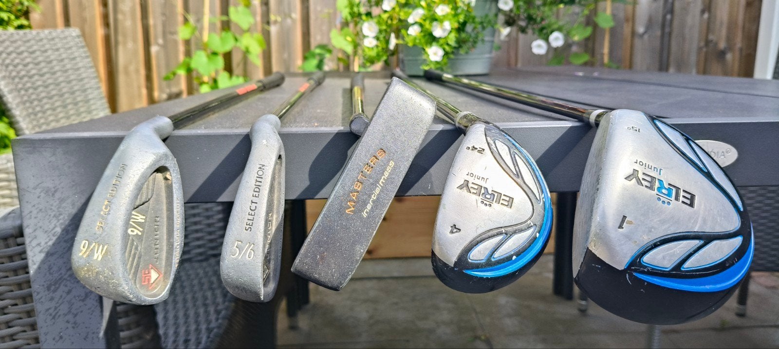 Halve golfclub Set - Driver, Putter en IJzers, Sport en Fitness, Golf, Ophalen of Verzenden, Gebruikt, Set, Overige merken