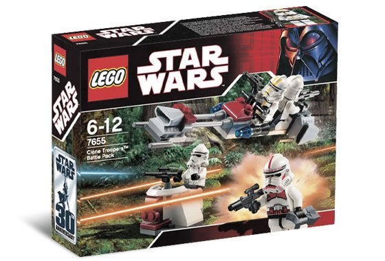 Lego Star Wars 7655 Clone Troopers Battle Pack, Gebruikt, Star Wars, Lego, Ophalen of Verzenden