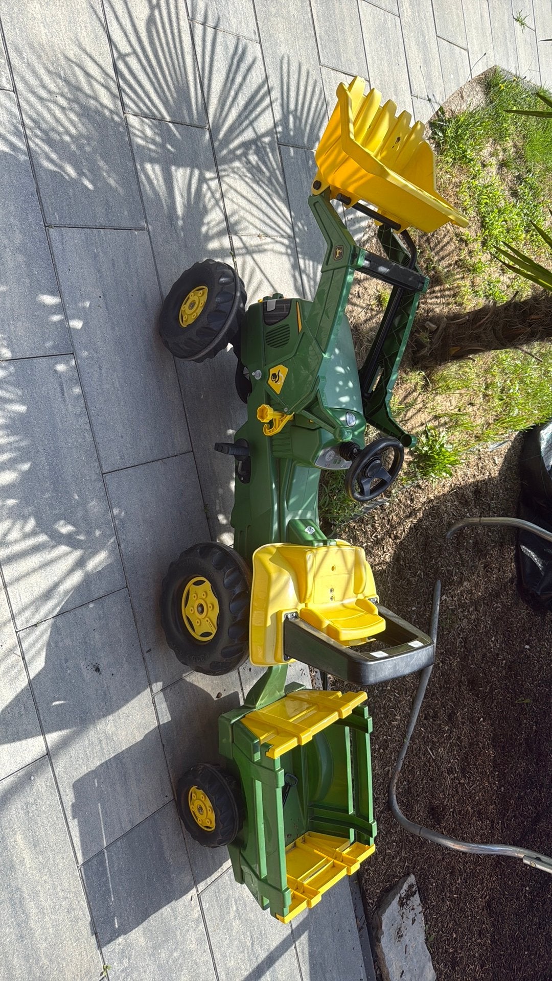 Rolly toys tractor, Kinderen en Baby's, Speelgoed | Buiten | Voertuigen en Loopfietsen, Ophalen, Gebruikt, Trapvoertuig