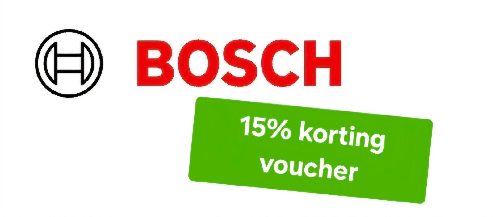 Voucher 15% korting Bosch Home, Kortingsbon, Warenhuis- of Winkelbon
