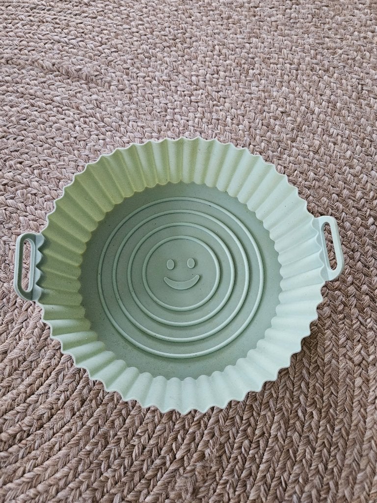 Siliconen airfryer mandje, Ophalen of Verzenden, Zo goed als nieuw