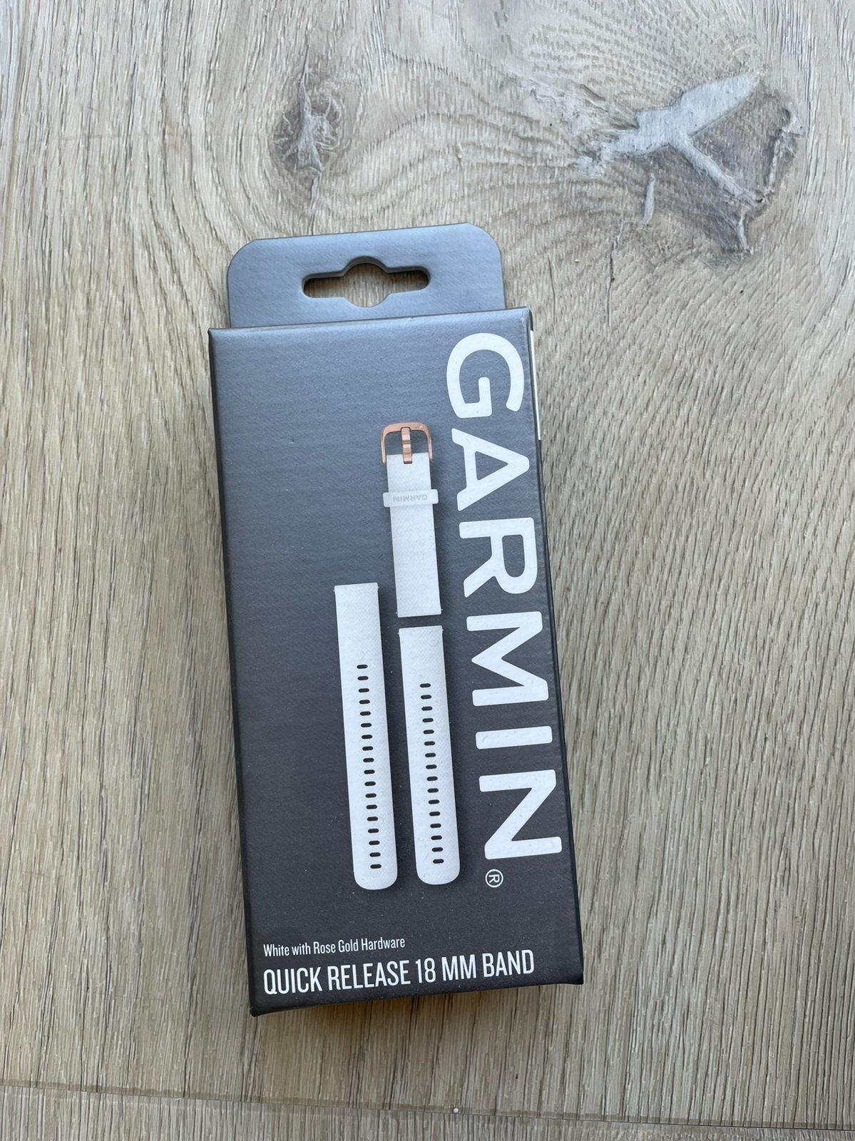 Garmin vivoactive 3 quick release 18 mm bandje wit, Ophalen of Verzenden, Nieuw, Wit, Android
