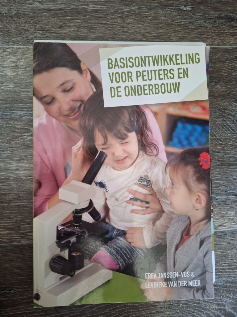 Basisontwikkeling peuters en de onderbouw, Ophalen of Verzenden, Beta, Zo goed als nieuw, HBO