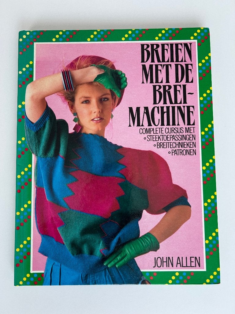 Breien met de bremachine van John Allen, Ophalen of Verzenden, Zo goed als nieuw, Breien, Patroon of Boek