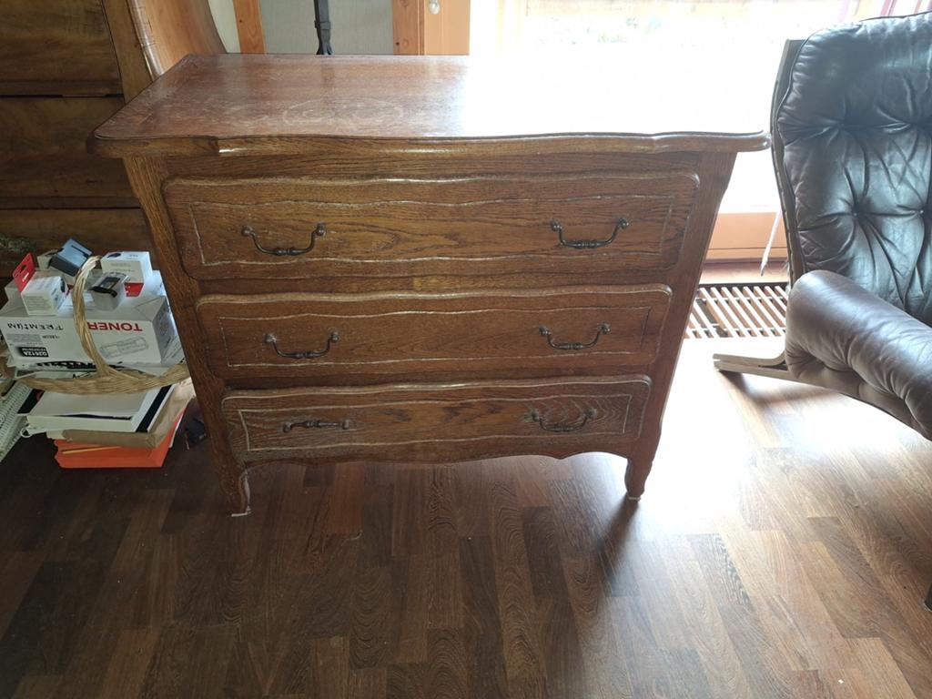 Vintage houten commode - opknapper, Ophalen