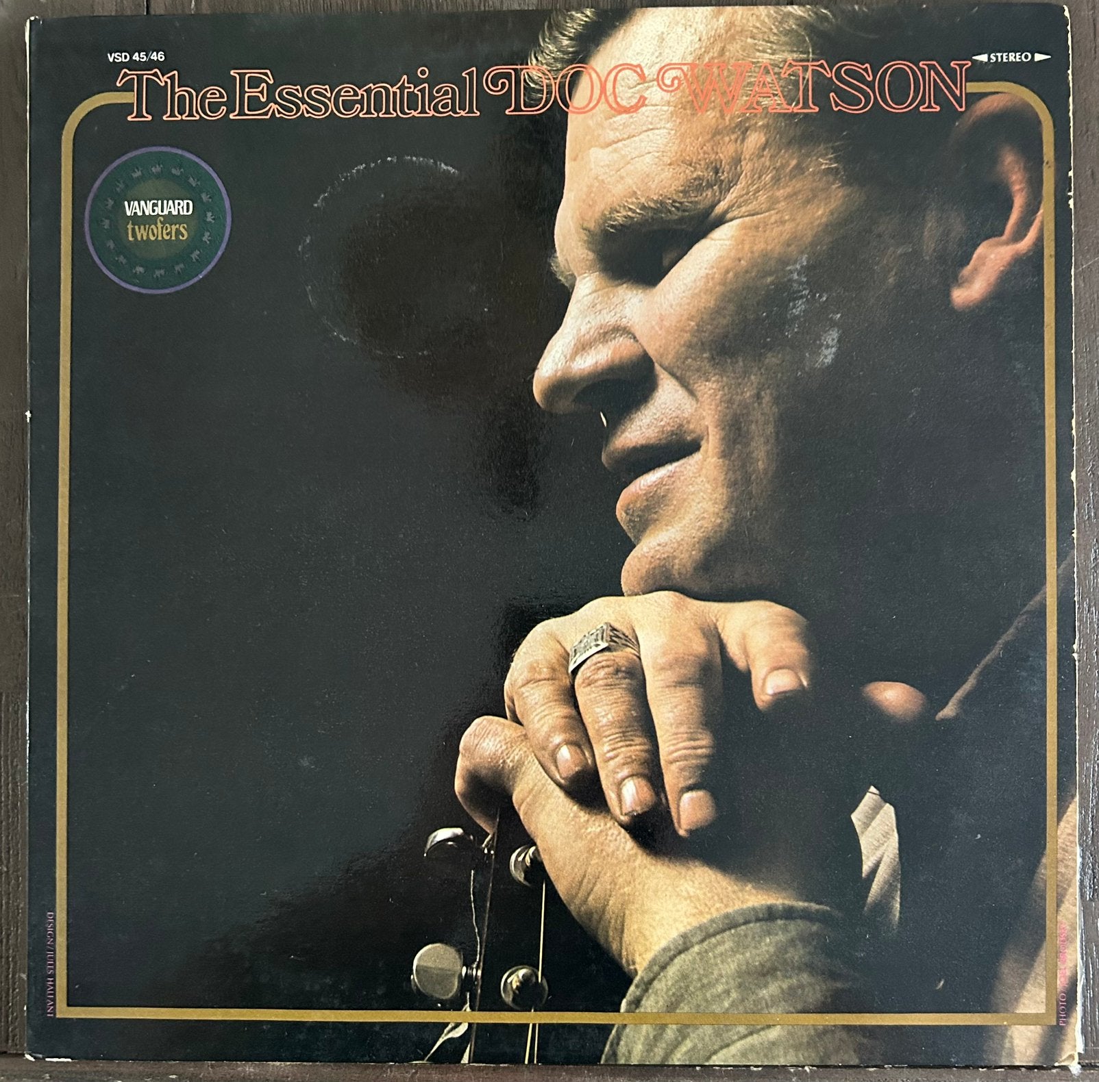 The Essential Doc Watson - Vintage Vinyl LP, Cd's en Dvd's, Vinyl | Country en Western, Gebruikt, Originele persing, Ophalen of Verzenden