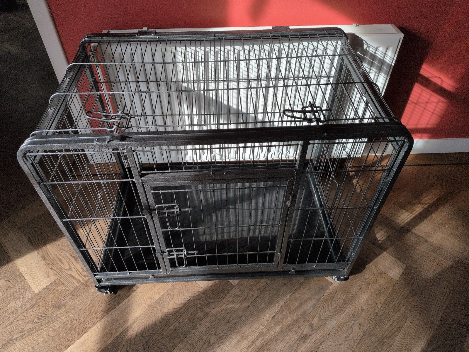 honden bench op wielen zeer stevig, Ophalen, Zo goed als nieuw