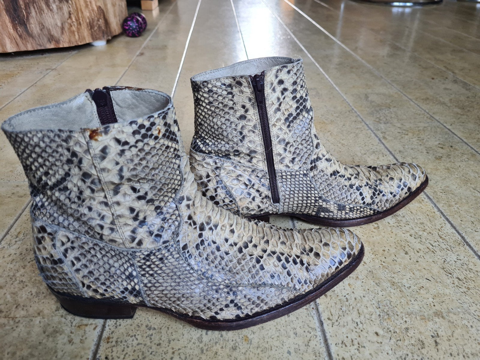 Sendra python boots mt 43. Cowboy western laarzen, Ophalen of Verzenden, Bruin, Boots