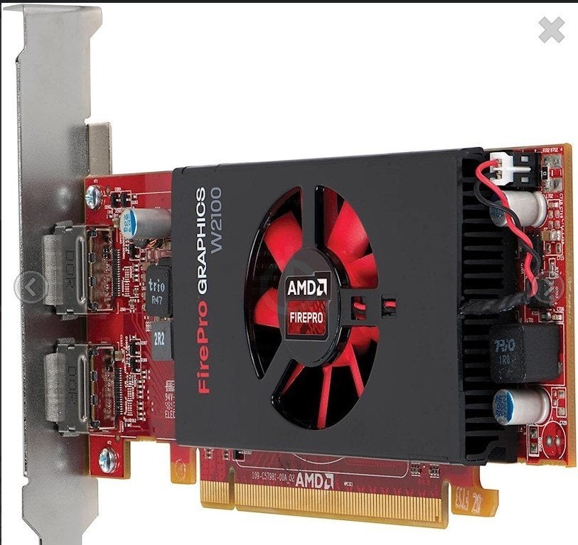 AMD FirePro W2100 (2GB GDDR3), Ophalen of Verzenden, GDDR5, DisplayPort